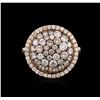 Image 1 : 2.16ctw Diamond Ring - 14KT Rose Gold
