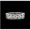 Image 1 : GIA Certified 1.64ctw Diamond Wedding Band - 14KT White Gold