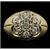 Image 1 : 14KT Yellow Gold 0.75ctw Diamond Ring