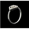 Image 3 : 0.30ctw Diamond Ring - 14KT White Gold