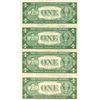 Image 2 : 1935 $1 Silver Certificate Lot of 4 Assorted Bills