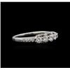 Image 2 : 14KT White Gold 0.75ctw Diamond Ring