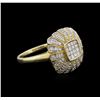 Image 2 : 14KT Yellow Gold 0.48ctw Diamond Ring