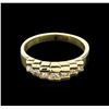 Image 1 : 0.18ctw Diamond Ring - 14KT Yellow Gold