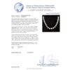 Image 3 : Tahitian Cultured Pearl Necklace with 14KT White Gold Diamond Clasp