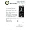 Image 3 : 2.52ct Emerald and Diamond Pendant With Chain - 14KT White Gold