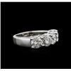 Image 2 : 3.01ctw Diamond Ring - 14KT White Gold