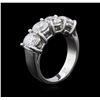 Image 3 : 3.01ctw Diamond Ring - 14KT White Gold