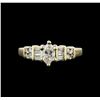 Image 1 : 0.79ctw Diamond Ring - 14KT Yellow Gold