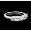 Image 2 : 14KT White Gold 1.16ctw Diamond Ring