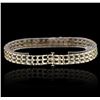 Image 2 : 10KT Yellow Gold 0.20ctw Diamond Bracelet