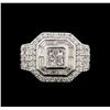 Image 1 : 2.50ctw Diamond Ring - 10KT White Gold