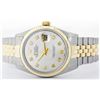 Image 3 : Rolex Two-Tone Diamond DateJust Men's Watch