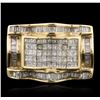 Image 1 : 14KT Yellow Gold 2.71ctw Diamond Ring