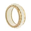 Image 1 : Marni Lily White Ridges Bangle Bracelet