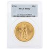 Image 1 : 1920 PCGS MS62 $20 St. Gaudens Double Eagle Gold Coin