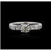 Image 1 : 18KT White Gold 1.00ct Diamond Ring