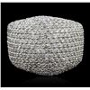 Image 1 : 14KT White Gold 3.68ctw Diamond Ring