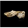 Image 2 : 14KT Yellow Gold 0.75ctw Diamond Ring