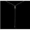 Image 1 : 14KT Yellow Gold 0.71ctw Diamond Necklace