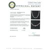 Image 3 : Cultured Pearl and Diamond Necklace - 14KT White Gold