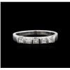 Image 1 : 18KT White Gold 0.40ctw Diamond Ring