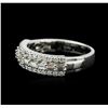 Image 2 : 14KT White Gold 0.85ctw Diamond Ring