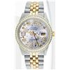 Image 1 : Rolex Two-Tone 1.30ctw Diamond DateJust Men's Watch