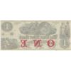 Image 2 : 1800s Vermont $1 Note West River Bank, Jamaca VT Obsolete Currency Note