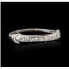 Image 2 : 14KT White Gold 0.30ctw Diamond Ring