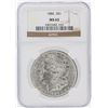 Image 1 : 1886 NGC MS63 Morgan Silver Dollar
