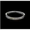 Image 1 : 0.20ctw Diamond Ring - 14KT White Gold