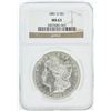 Image 1 : 1881 NGC MS63 Morgan Silver Dollar