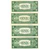 Image 2 : 1935 $1 Silver Certificate Lot of 4 Assorted Bills