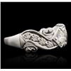 Image 2 : 14KT White Gold 0.55ctw Diamond Ring