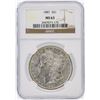 Image 1 : 1887 NGC MS63 Morgan Silver Dollar