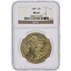 Image 1 : 1887 NGC MS63 Morgan Silver Dollar