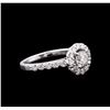 Image 2 : 1.28ctw Diamond Ring - 14KT White Gold