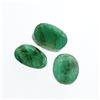 Image 1 : 4.26cts. Oval Cut Natural Emerald Parcel