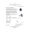 Image 4 : 8.68ct Tanzanite and Diamond Ring - 18KT White Gold