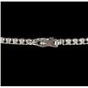 Image 3 : 14KT White Gold 71.43ct Kunzite and Diamond Necklace