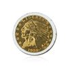 Image 1 : 1928 $2.50 Indian Head Quarter Eagle Gold Coin
