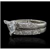 Image 2 : 18KT White Gold 1.80ctw Diamond Ring