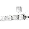Image 7 : 13.20ctw Diamond Bracelet - 14KT White Gold