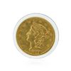 Image 1 : 1855-S $20 VF Liberty Head Double Eagle Gold Coin