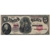 Image 1 : 1907 $5 Woodchopper" United States Legal Tender Note