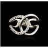 Image 1 : 14KT White Gold 0.28ctw Diamond Ring