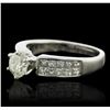 Image 2 : 14KT White Gold 1.59ctw Diamond Ring