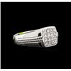 Image 2 : 0.50ctw Diamond Ring - 14KT White Gold