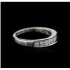 Image 2 : 14KT White Gold 0.50ctw Diamond Ring